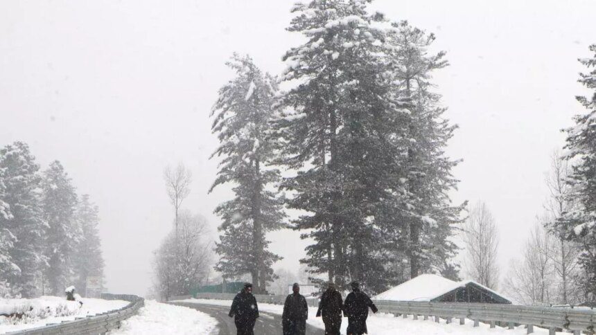 Unseasonal temperature rise and snowfall deficit threaten agriculture and water security in J & K