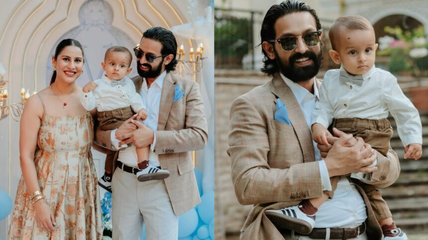 Vikrant Massey, Sheetal Thakur reveal their son Vardaan's face from his first birthday | See Photos