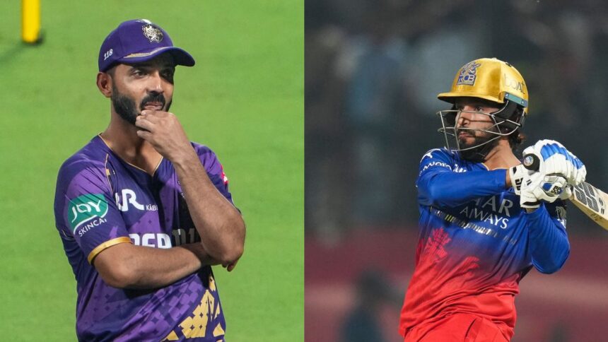 KKR vs RCB head to head record ahead of IPL 2025 Match 1