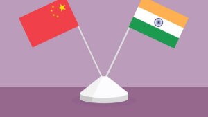 India narrows valuation gap with China