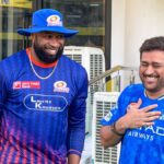 MS Dhoni, Kieron Pollard catch up ahead of high octane clash in IPL 2025 | WATCH