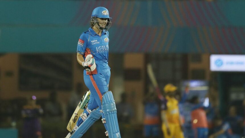 Mumbai Indians cricketer surpasses Ellyse Perry to become all-time leading run-scorer in WPL history