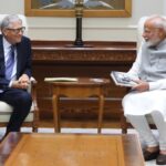 PM Modi hails 'excellent meeting' with Bill Gates on Viksit Bharat 2047, AI