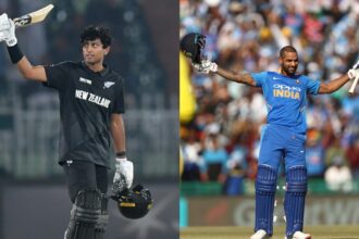 Rachin Ravindra breaks Shikhar Dhawan's historic record in ICC ODI events after Champions Trophy ton