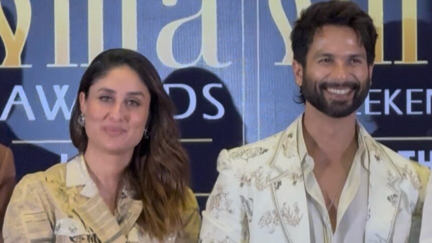 'Idher udher milte rehte hain...,' Shahid Kapoor reacts to hugging Kareena Kapoor at IIFA 2025