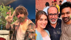 Kartik Aaryan, Dhanush, Kriti Sanon celebrate Holi with with joy and festive cheer