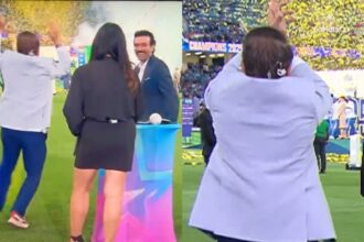 Sunil Gavaskar churns out inner child, dances on ground as India lift Champions Trophy | WATCH