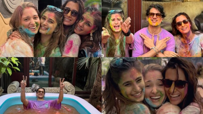 Tamannaah Bhatia, Vijay Varma spark breakup rumours with separate Holi bash appearances