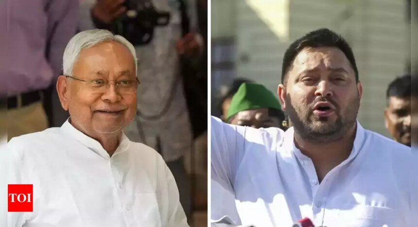 'Made him CM twice': Tejashwi's swipe at Nitish for Lalu remark; BJP defends Bihar CM