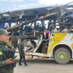 At least 37 people killed and 39 wounded as two buses collide in Bolivia