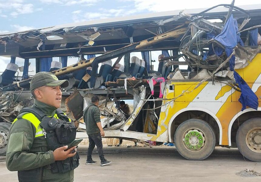 At least 37 people killed and 39 wounded as two buses collide in Bolivia