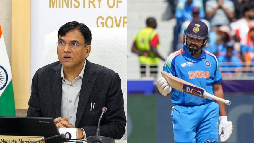 Union Sports Minister Mansukh Mandaviya reacts to Shama Mohamed's comments on Rohit Sharma