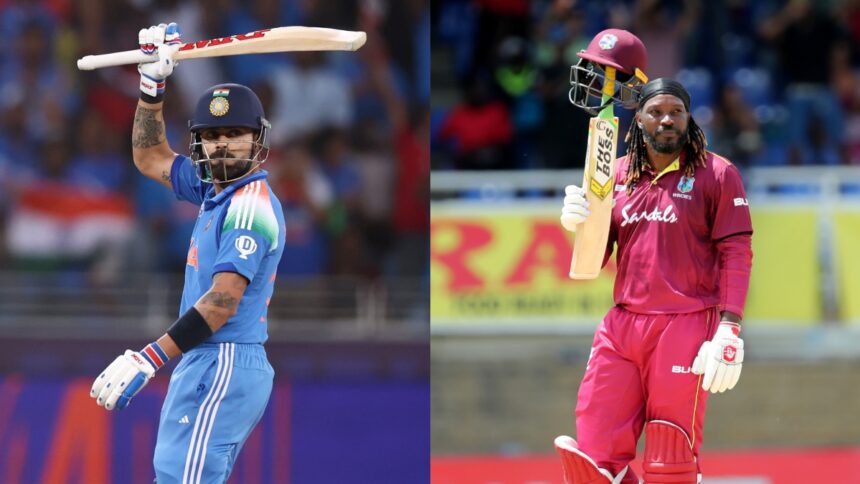 Virat Kohli eyes Chris Gayle's Champions Trophy record as India gear up for New Zealand showdown