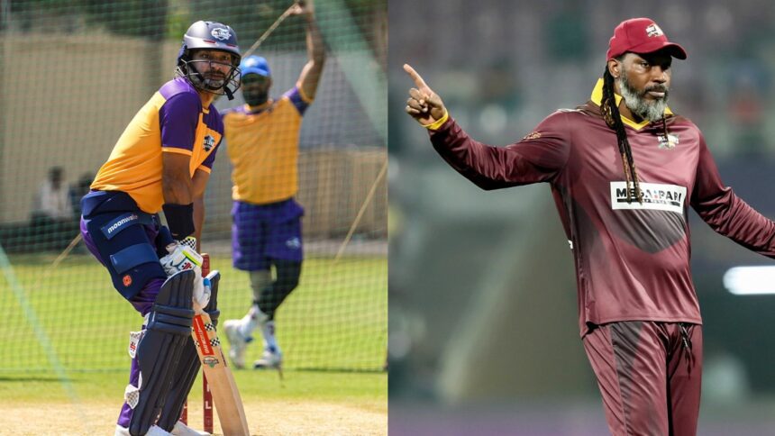 SLM vs WIM International Masters League T20 live score: West Indies opener look for strong start